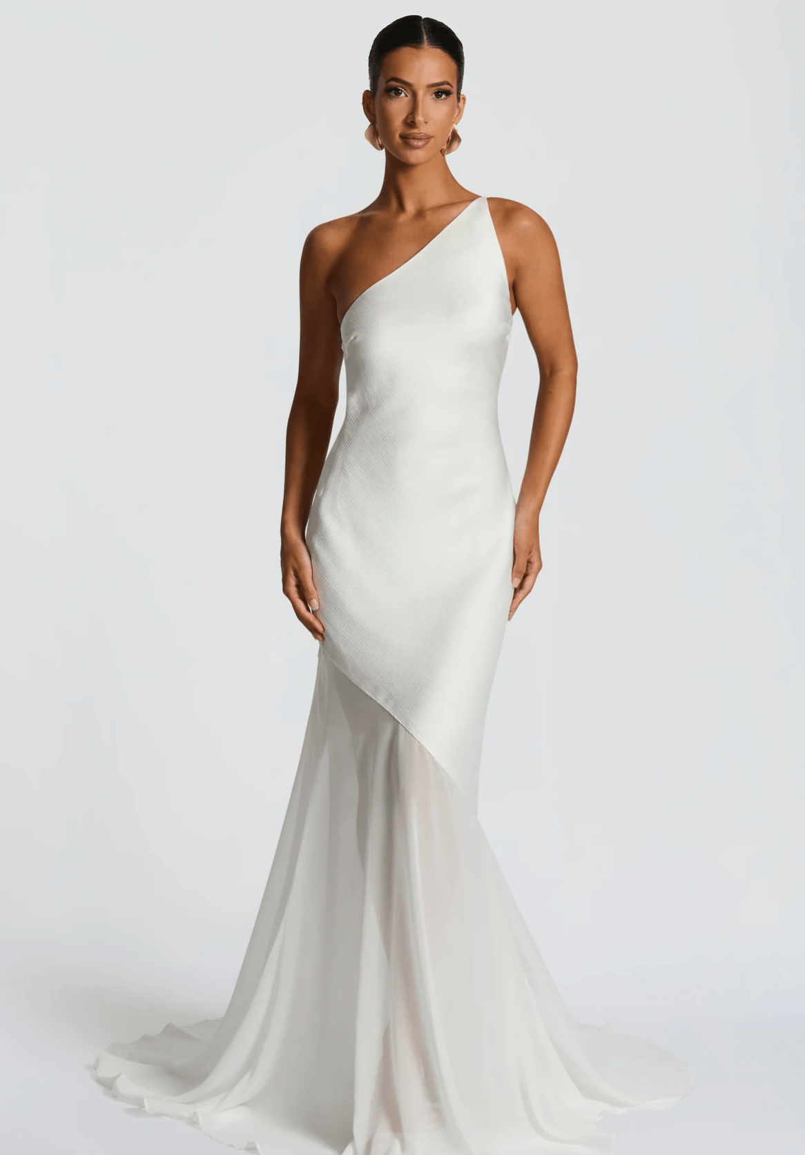 Velnoir™ Aléthea Asym Maxi Dress
