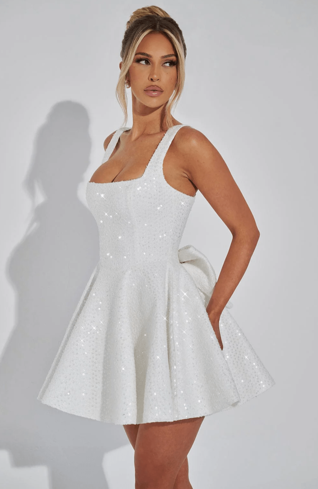 Moskowmain™ Auréliane Robe Mini Dress
