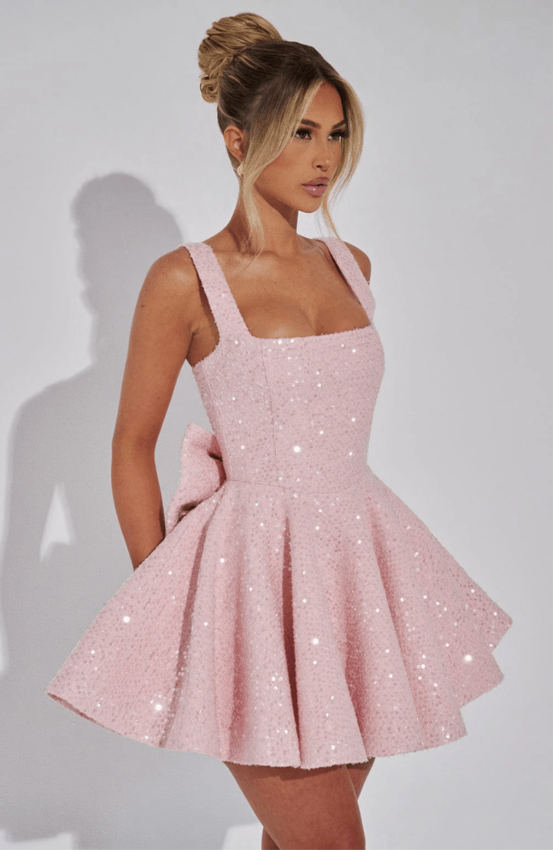 Moskowmain™ Auréliane Robe Mini Dress
