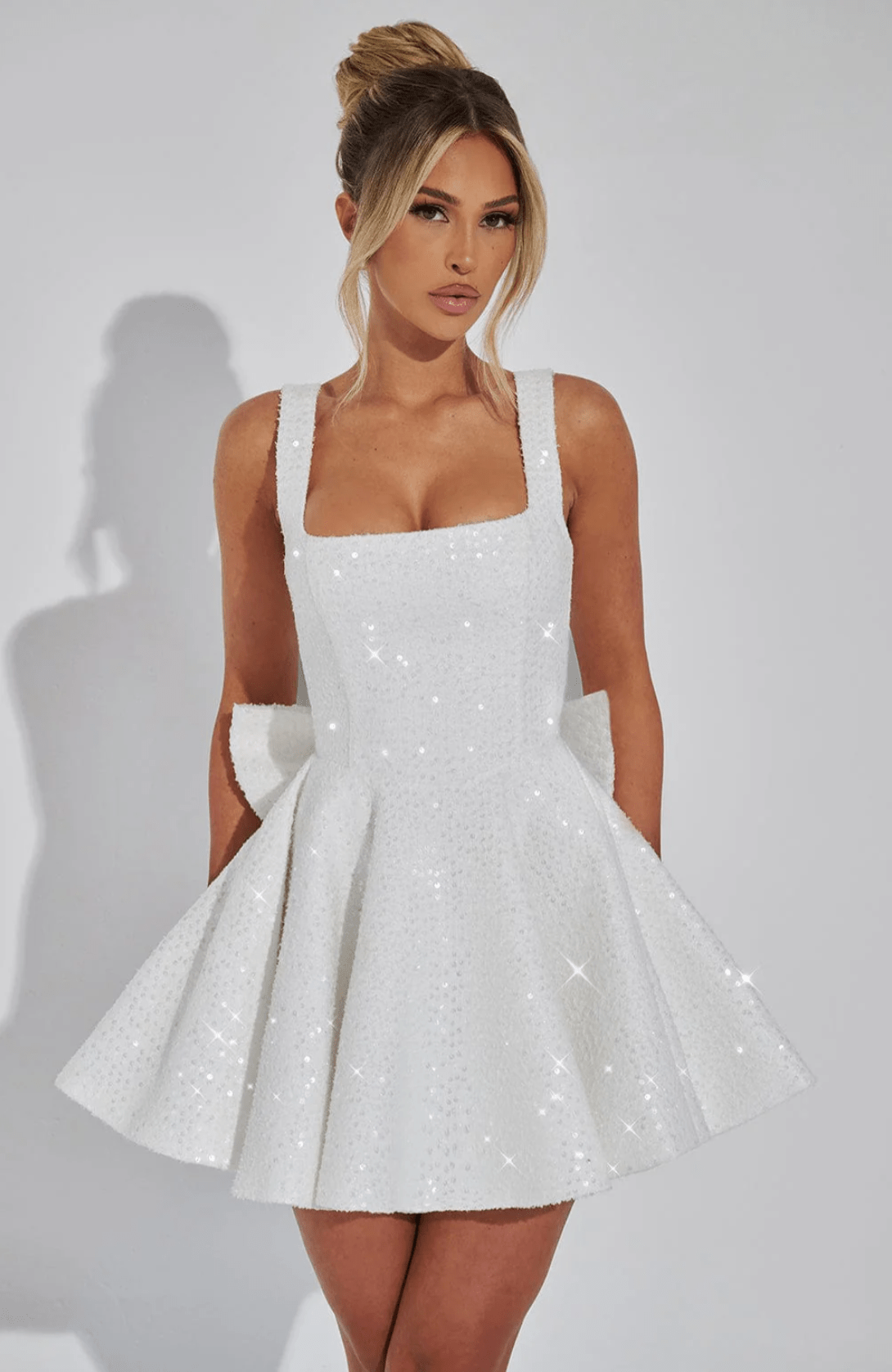 Moskowmain™ Auréliane Robe Mini Dress