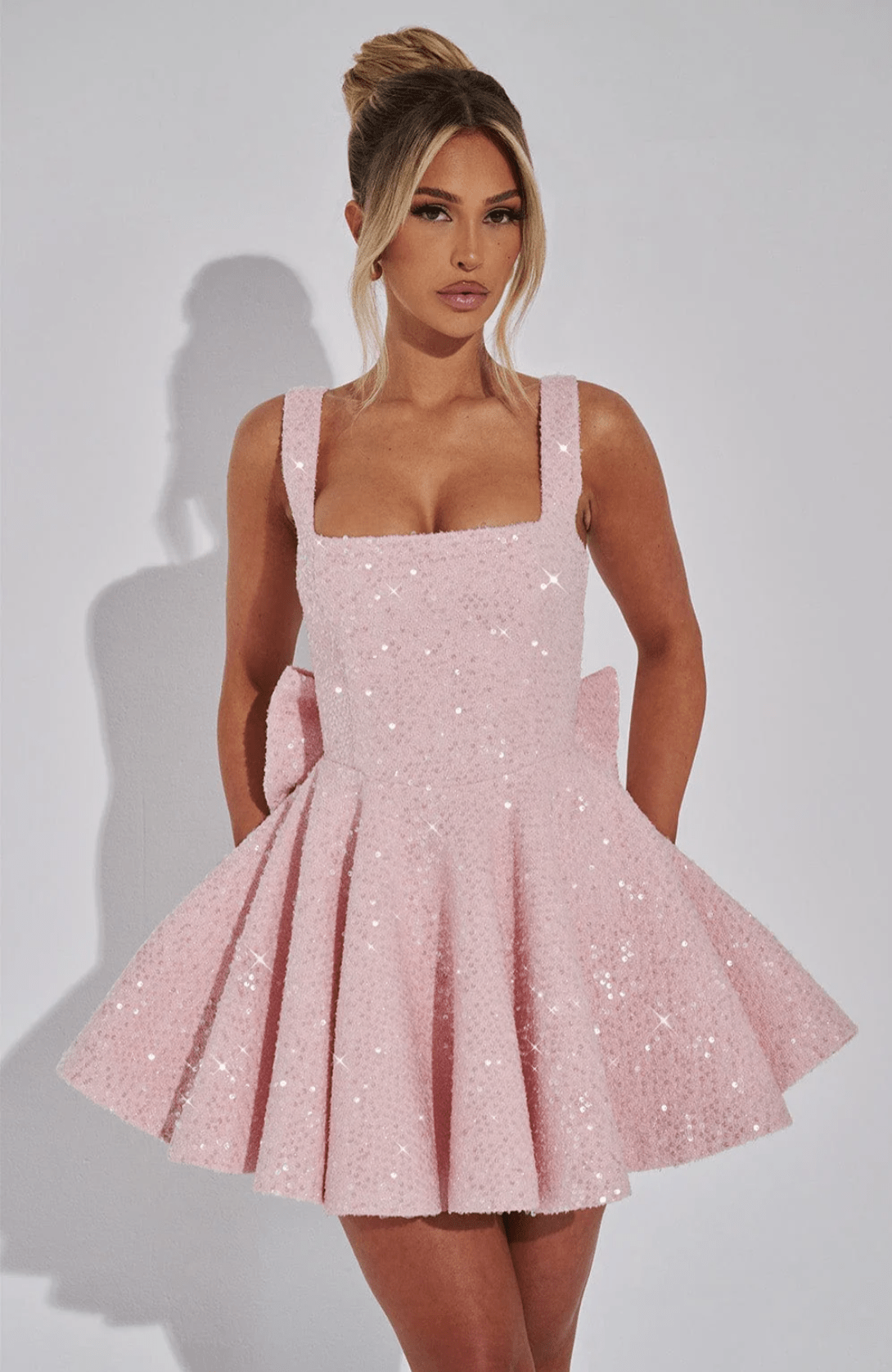 Moskowmain™ Auréliane Robe Mini Dress