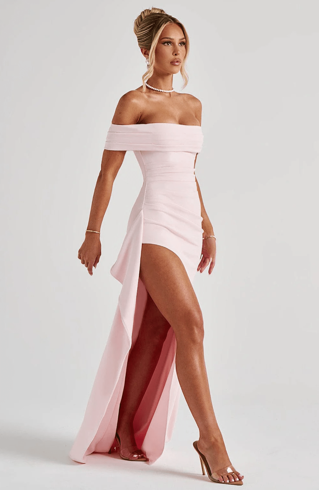 Velnoir™ Isadora Rosée Maxi Dress