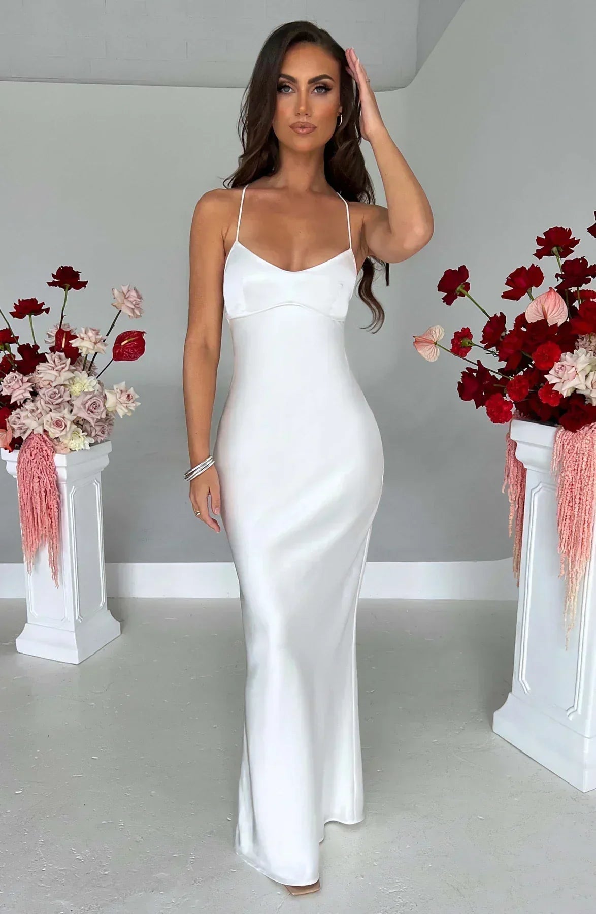 Moskowmain™ L'Allure Saphire Maxi Dress