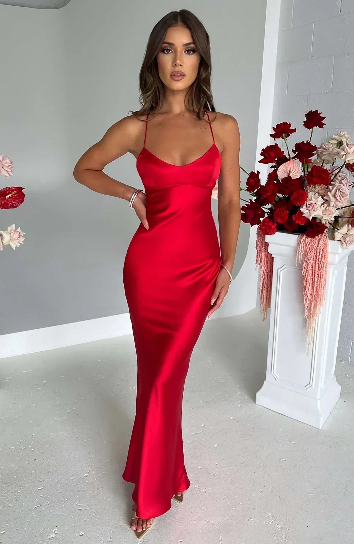 Moskowmain™ L'Allure Saphire Maxi Dress