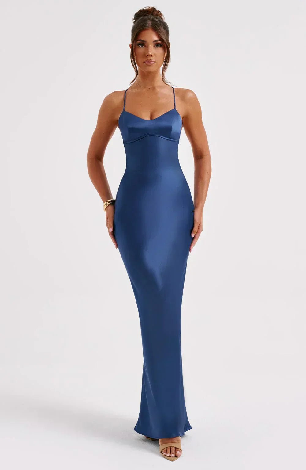 Moskowmain™ L'Allure Saphire Maxi Dress