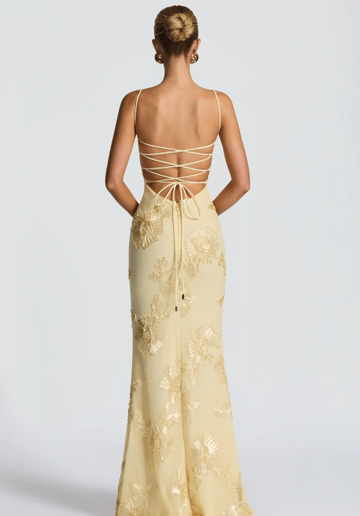 Velnoir™ Lysianné Fleur Maxi Dress