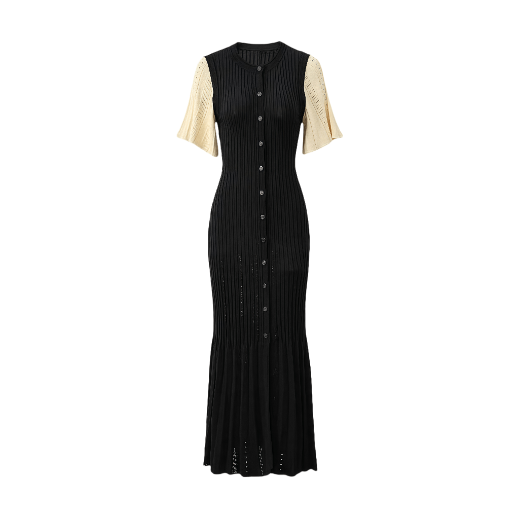 Moskowmain™ Soléne Flouncé Dress