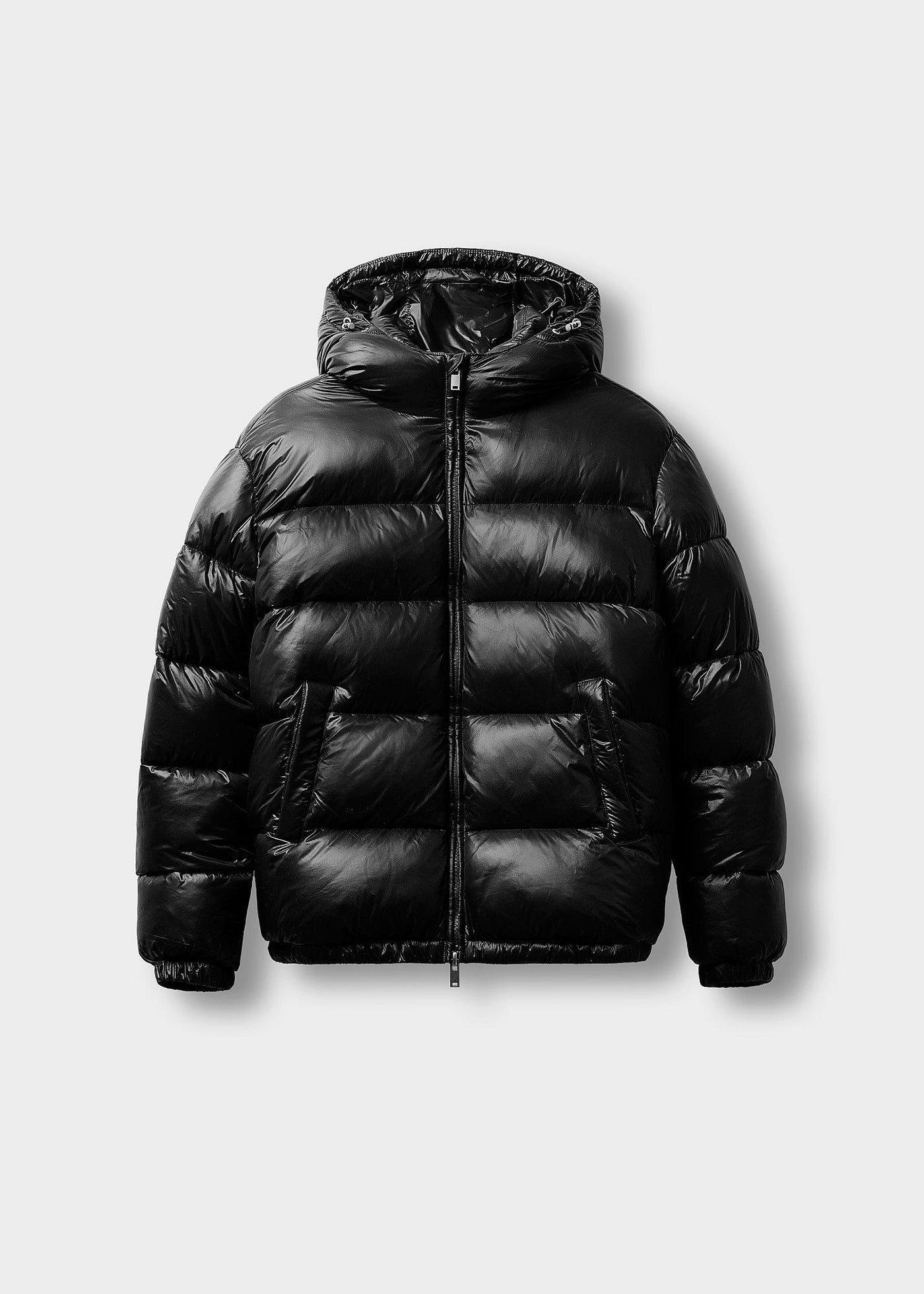 Glossy Puffer Jacke + Gratis Mütze