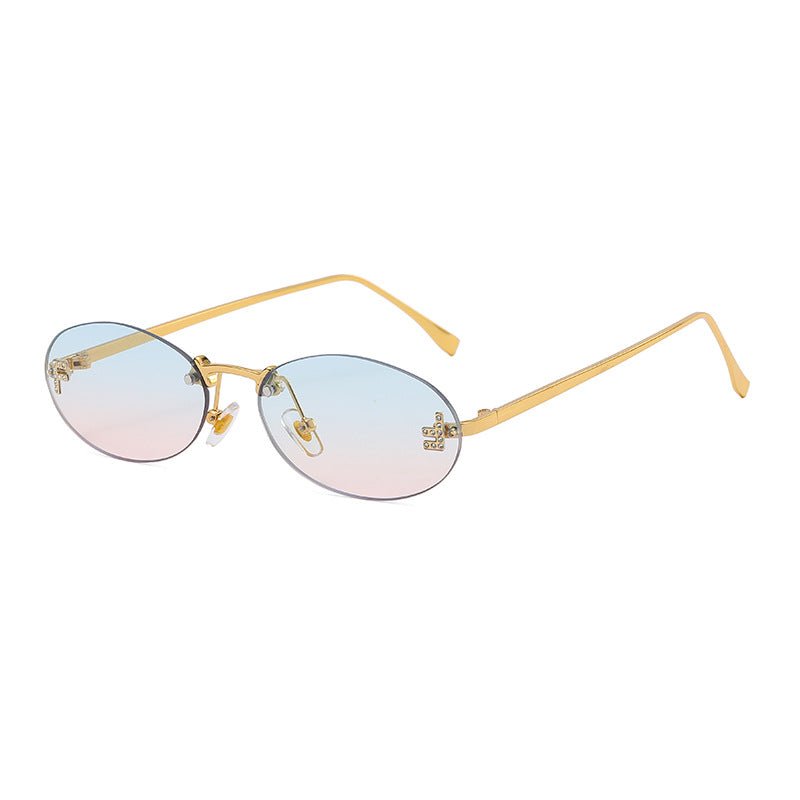 Moskowmain™ Randlose Oval Sonnenbrille