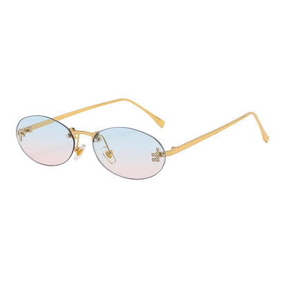 Moskowmain™ Randlose Oval Sonnenbrille