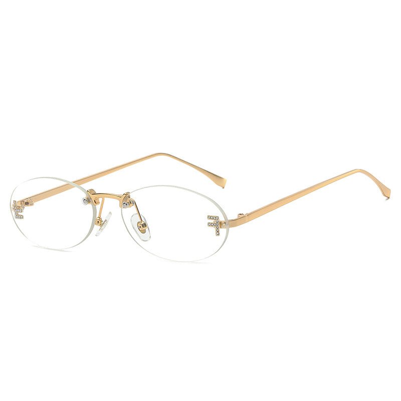 Moskowmain™ Randlose Oval Sonnenbrille