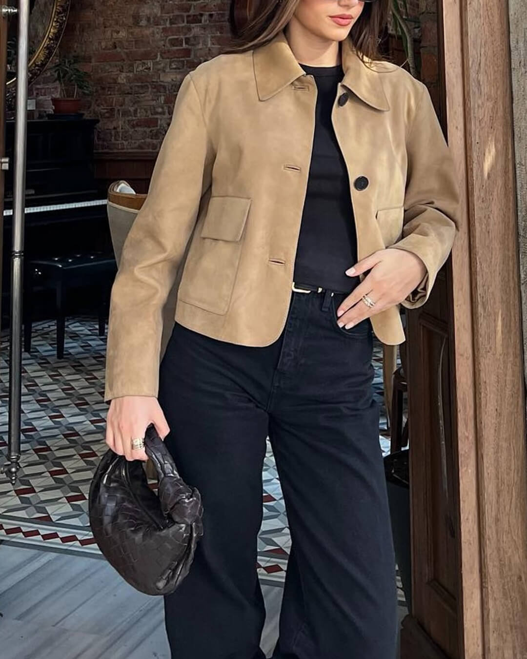 Mirlinda Wildlederjacke