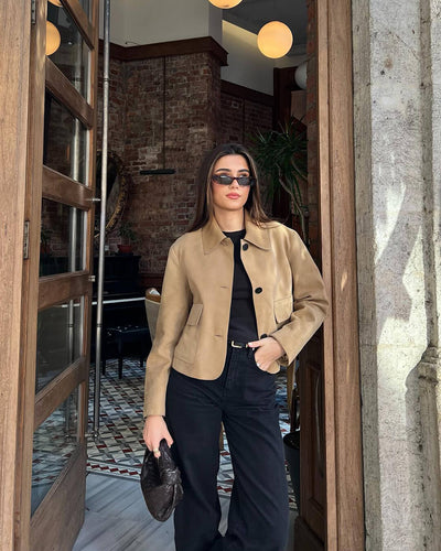 Mirlinda Wildlederjacke