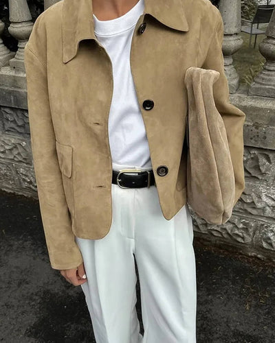 Mirlinda Wildlederjacke