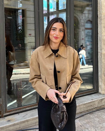 Mirlinda Wildlederjacke