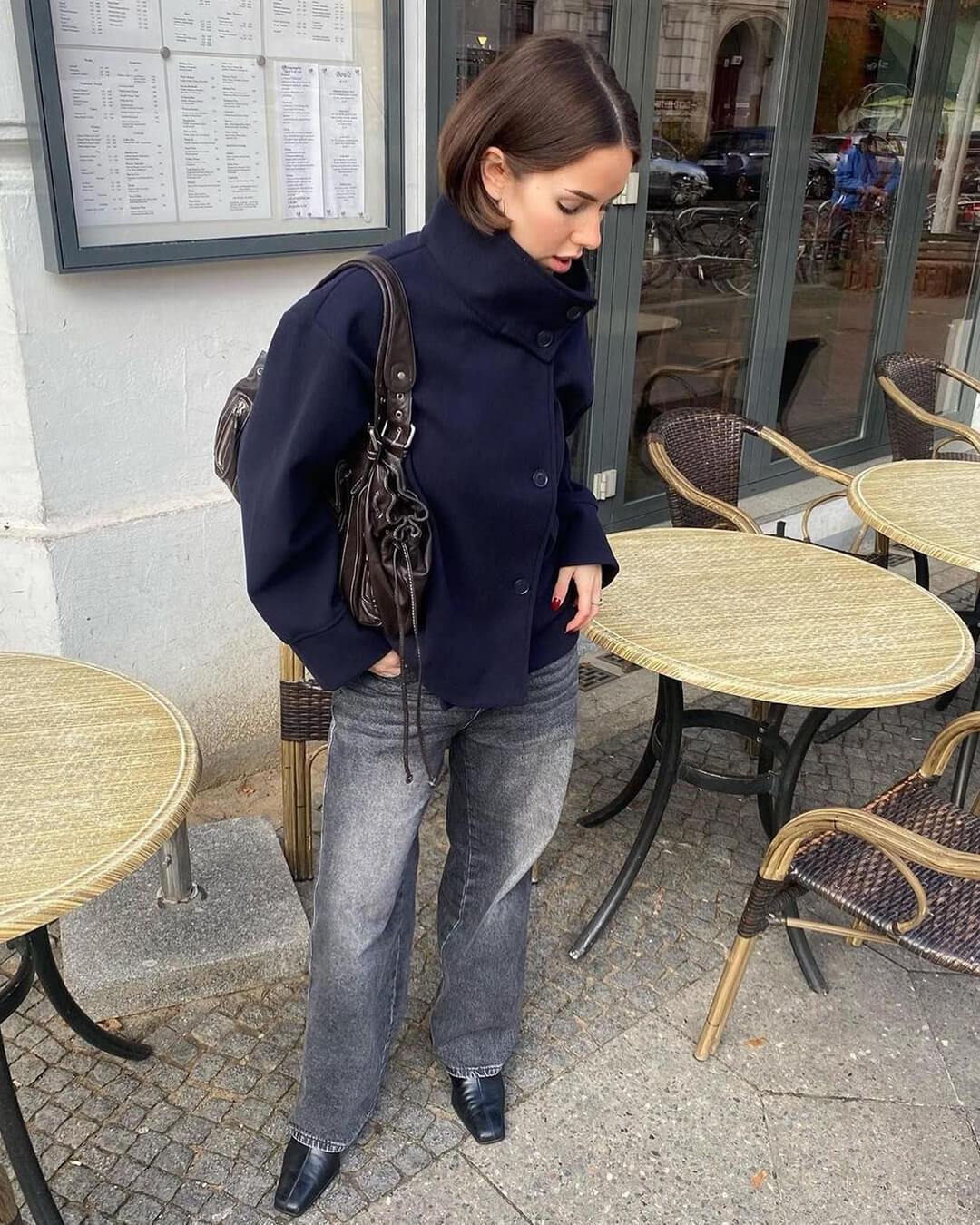 Rina Damenjacke mit Stehkragen