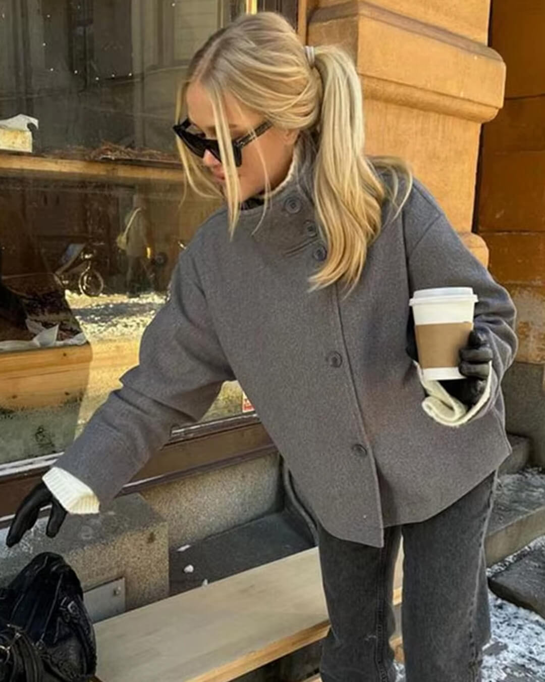 Rina Damenjacke mit Stehkragen