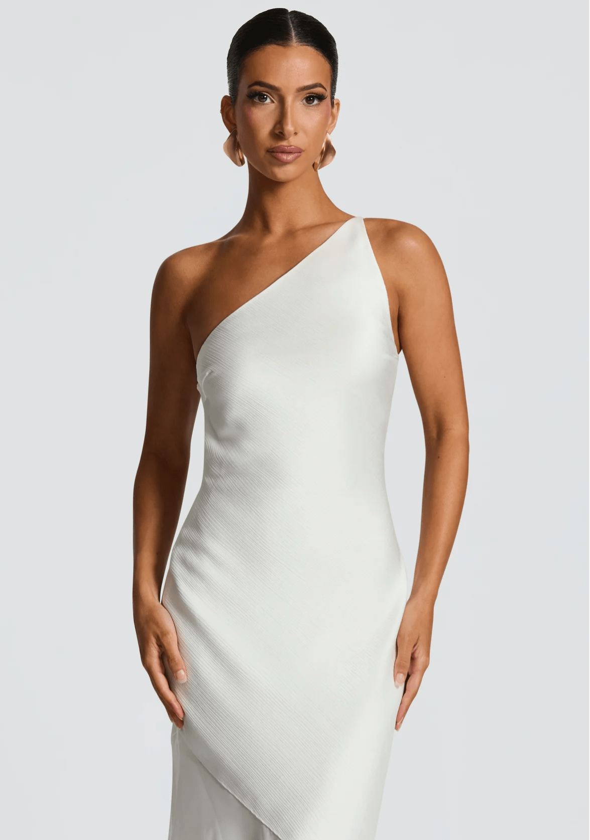 Velnoir™ Aléthea Asym Maxi Dress
