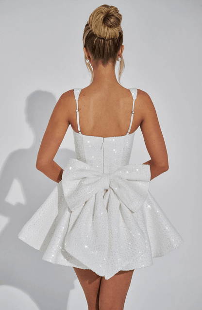 Moskowmain™ Auréliane Robe Mini Dress