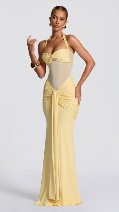 Moskowmain™ Cuban Amorè Maxi Dress