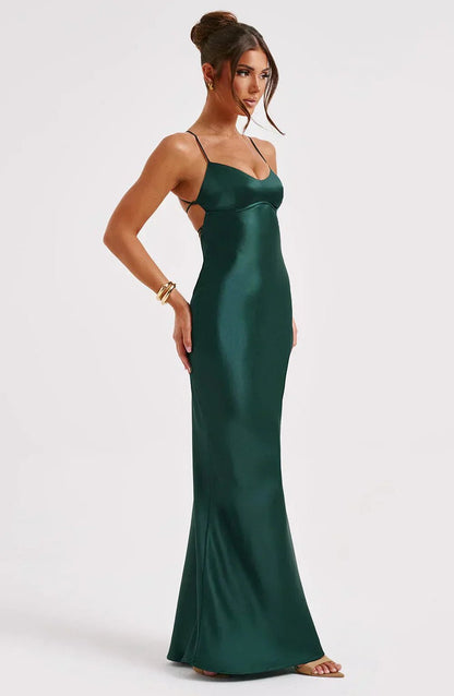 Moskowmain™ L'Allure Saphire Maxi Dress