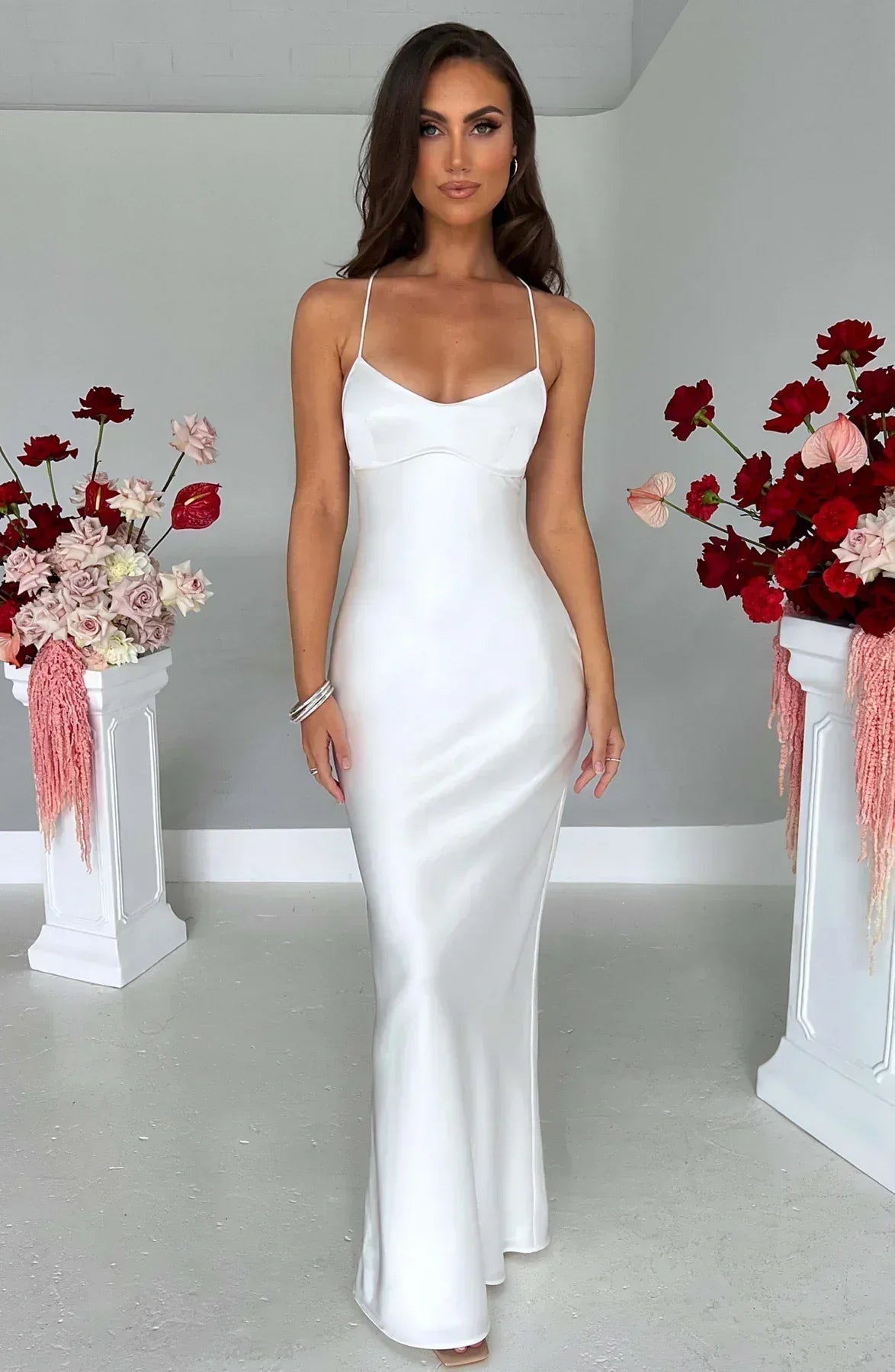Moskowmain™ L'Allure Saphire Maxi Dress