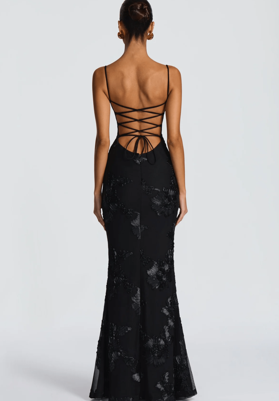 Velnoir™ Lysianné Fleur Maxi Dress