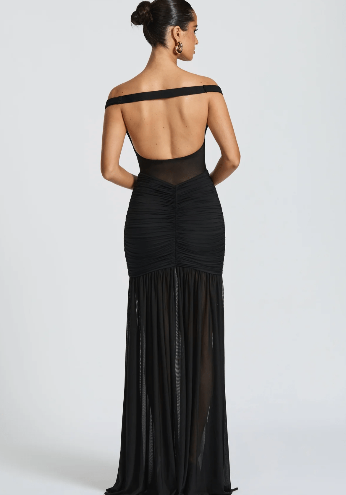 Velnoir™ Sculpté Virelle Dress
