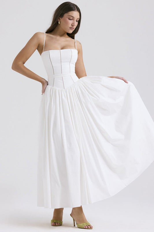 Moskowmain™ Seraphina Corsage Midi Dress